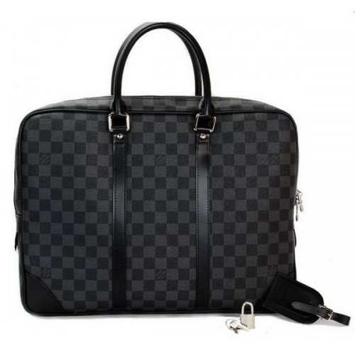 Louis Vuitton Damier Graphite Canvas Popte-reisdocumenten N41125