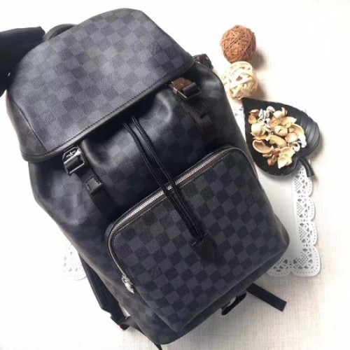 Louis Vuitton Damier Graphite Canvas ZACK RUGZAK N40005