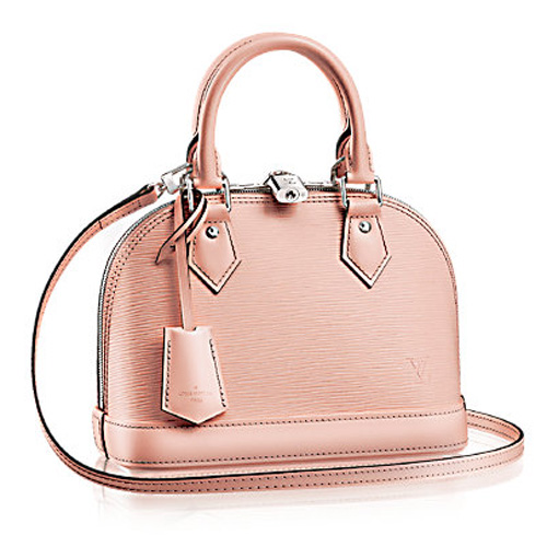 Louis Vuitton Epi Leer Alma BB M41648 Rose Parelmoer