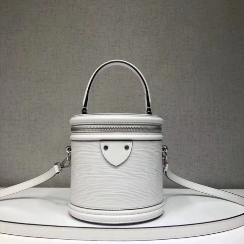 Louis Vuitton Epi Leer CANNES M52226 wit