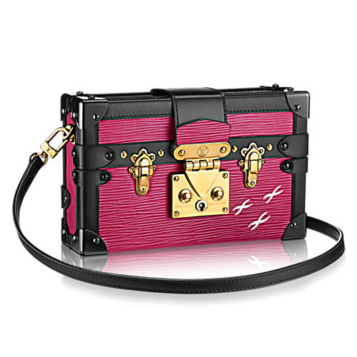 Louis Vuitton Epi Leer Petite Malle M50519 Pivoine