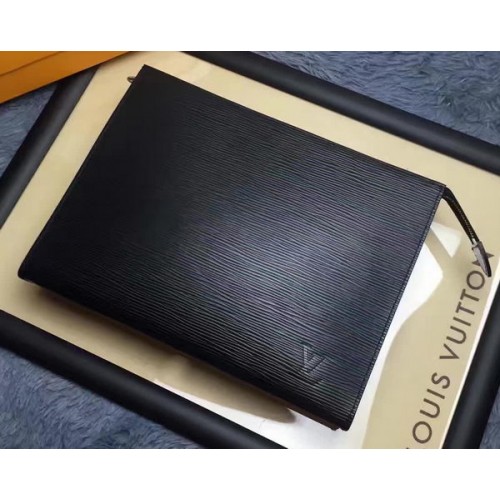 Louis Vuitton Epi Leren TOILETTASJE 26 M41367 Zwart