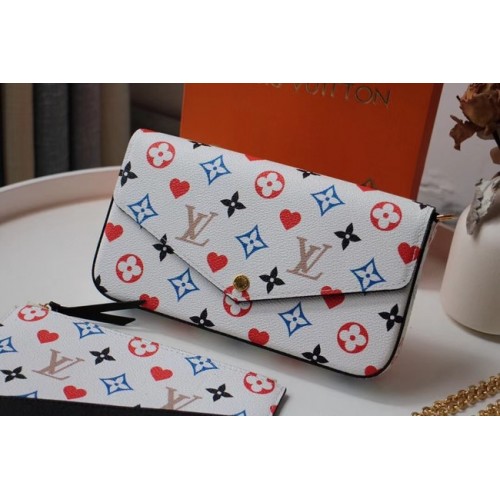 Louis Vuitton FELICIE POCHETTE M61276 wit