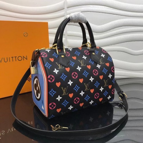 Louis Vuitton GAME ON SPEEDY BANDOULIERE 25 M57466 zwart