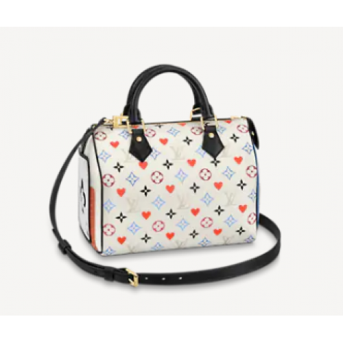 Louis Vuitton GAME ON SPEEDY BANDOULIERE 25 M57466 wit