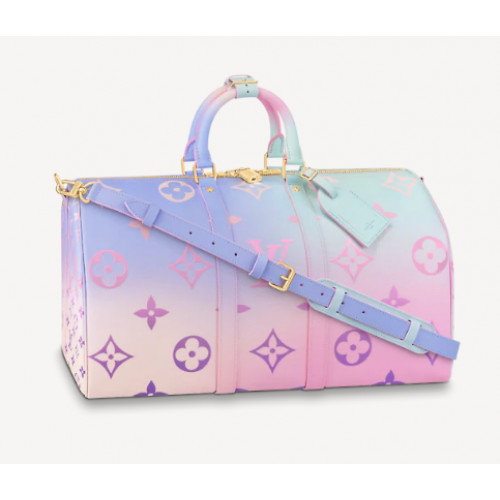 Louis Vuitton KEEPALL 45B M59943 Zonsopgang Pastelkleur