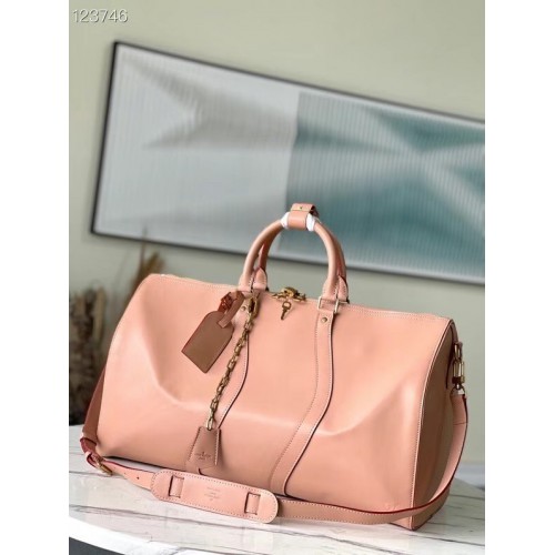 Louis Vuitton KEEPALL 50 M55690 roze
