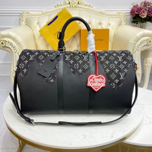 Louis Vuitton KEEPALL BANDOULIERE 50 M45975 zwart