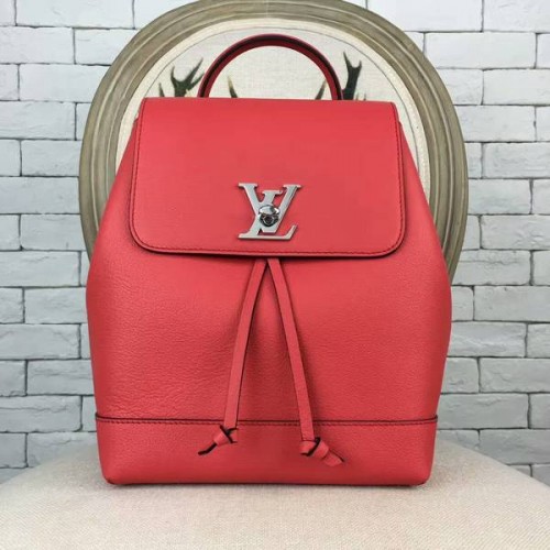 Louis Vuitton LOCKME RUGZAK 41817 Rood