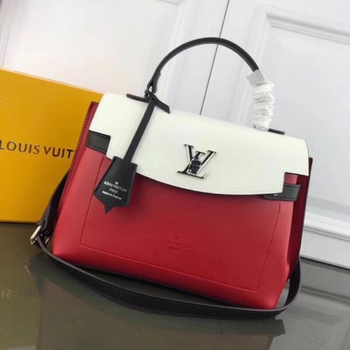 Louis Vuitton LOCKME EVER M51395 rood&wit