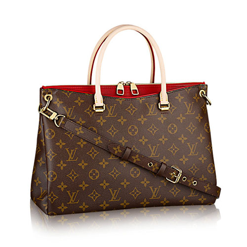 Louis Vuitton M41175 Monogram Canvas Pallas Cerise tas