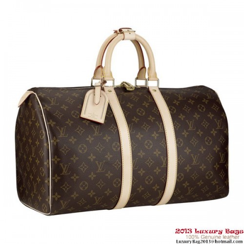 Louis Vuitton M41428 monogram canvas keepall 45