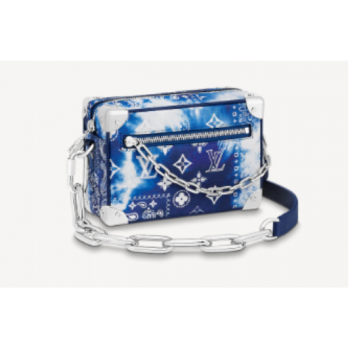 Louis Vuitton MINI ZACHTE TRUNK M20557 Blauw