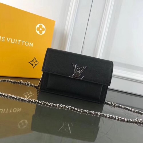 Louis Vuitton MYLOCKME BB KETTING LOUISE M63471 zwart