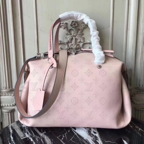 Louis Vuitton Mahina lederen ASTERIA tas M54671 roze