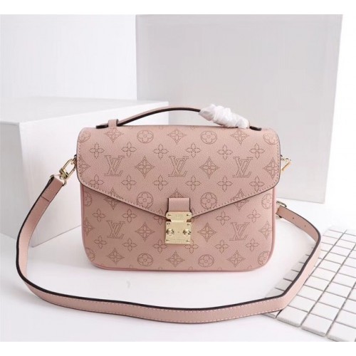 Louis Vuitton Mahina Leren POCHETTE METIS M40780 roze