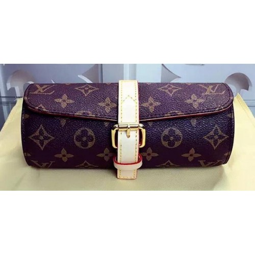 Louis Vuitton Monogram Canvas 3 HORLOGE CASE M47530