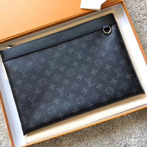 Louis Vuitton monogram canvas clutch POCHETTE APOLLO 61692 zwart