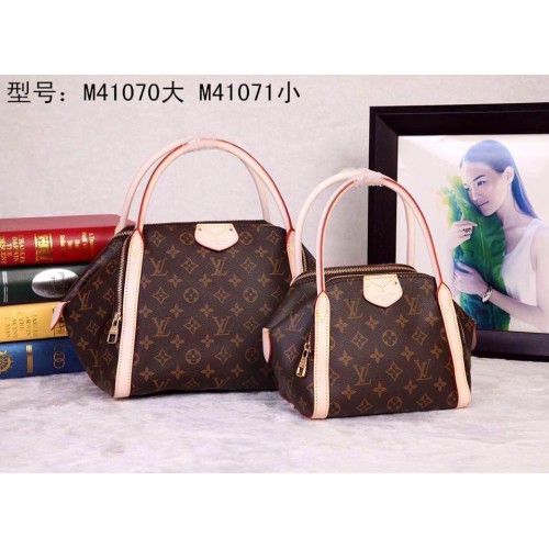 Louis Vuitton Monogram Canvas Marais BB origineel leer M41070 M41071