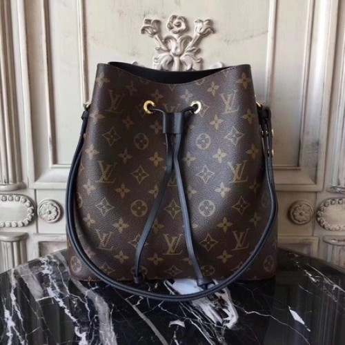 Louis Vuitton Monogram Canvas NEONOE M44020 Zwart