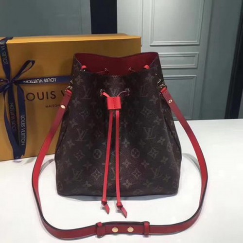 Louis Vuitton Monogram Canvas NEONOE M44022 Rood