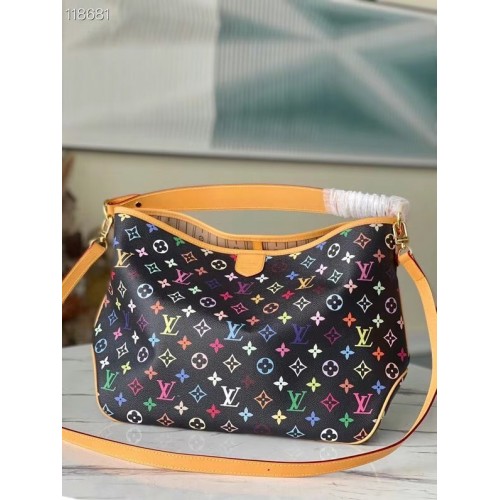 Louis Vuitton Monogram Canvas Origineel Leer M40352 zwart