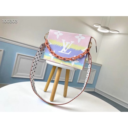 Louis Vuitton Monogram Canvas Origineel Leer M68137 roze