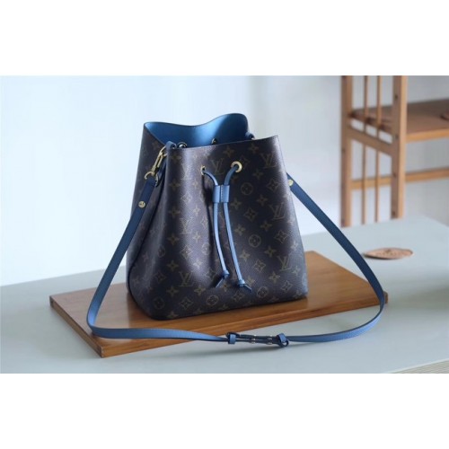Louis Vuitton Monogram Canvas Origineel NEONOE M43569 blauw