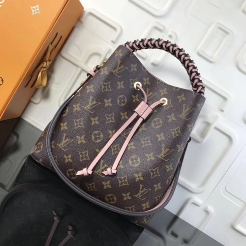 Louis Vuitton Monogram Canvas Origineel NEONOE M43985 roze