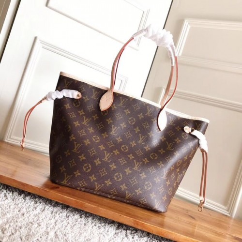 Louis Vuitton Monogram Canvas Originele NEVERFULL MM M40997 roos