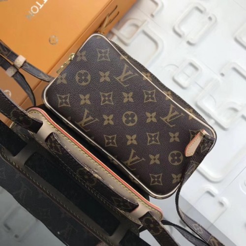Louis Vuitton Monogram Canvas Originele lederen schoudertas M51828