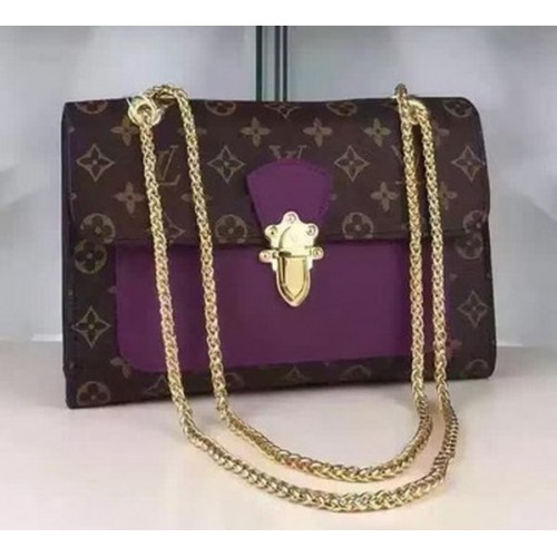 Louis Vuitton Monogram Canvas PALLAS CHAIN Tas M41731 Paars