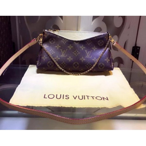 Louis Vuitton-monogram canvas PALLAS KOPPELING M41638 gebroken wit