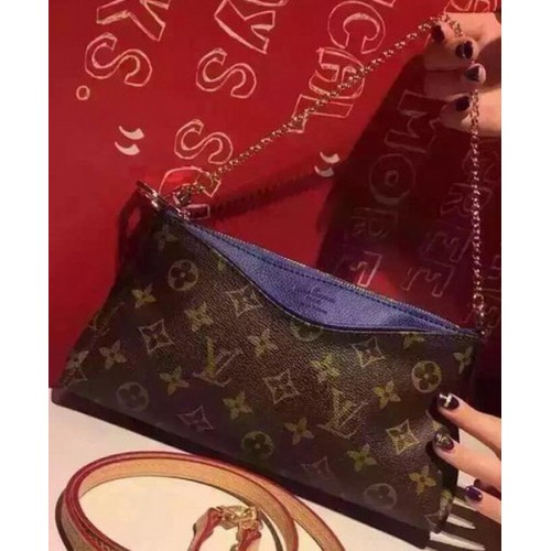 Louis Vuitton Monogram Canvas PALLAS KOPPELINGEN M41638 Blauw