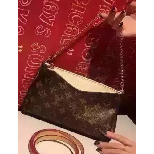 Louis Vuitton Monogram Canvas PALLAS KOPPELINGEN M41638 Lichtroze
