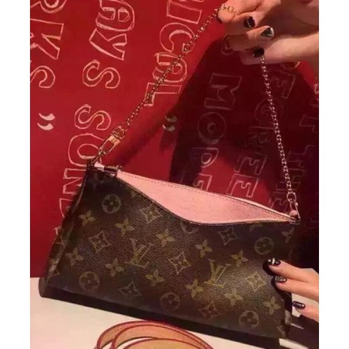 Louis Vuitton Monogram Canvas PALLAS KOPPELINGEN M41638 Roze