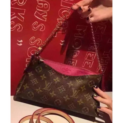 Louis Vuitton Monogram Canvas PALLAS KOPPELINGEN M41638 Rood