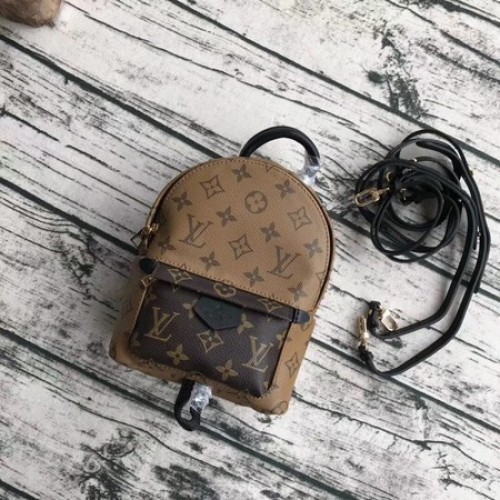 Louis Vuitton Monogram Canvas PALM SPRINGS RUGZAK MINI M42411