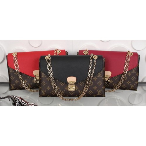 Louis Vuitton Monogram Canvas Pallas Chain Aurore Tassen M41200