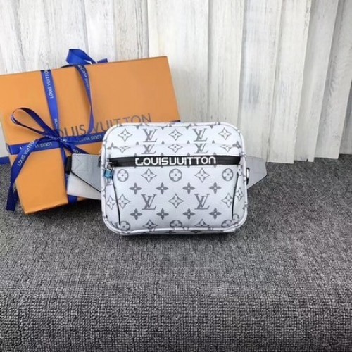 Louis Vuitton Monogram Canvas SAC CEINTRE heuptasje PM M42828 Zilver