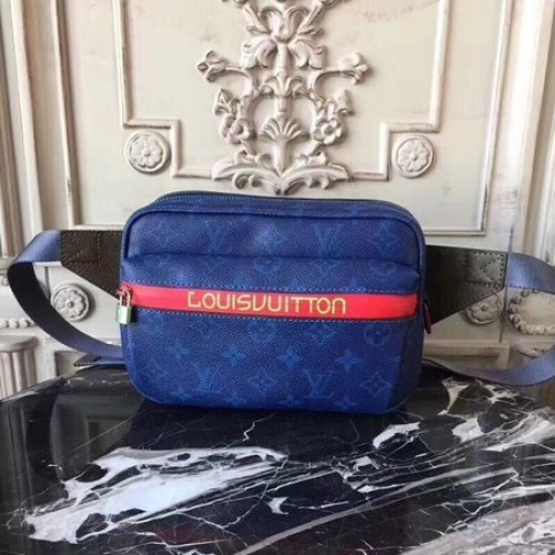 Louis Vuitton Monogram Canvas SAC CEINTURE PN 42825 Blauw