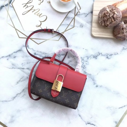 Louis Vuitton Monogram Canvas origineel M43129 rood