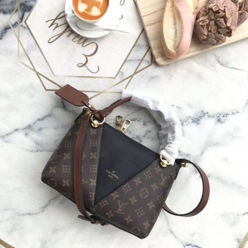 Louis Vuitton Monogram Canvas originele V TOTE BB M43966 zwart