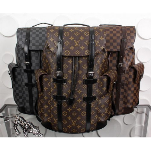 Louis Vuitton Monogram Damier Ebene Grafiet CHRISTOPHER PM M43735