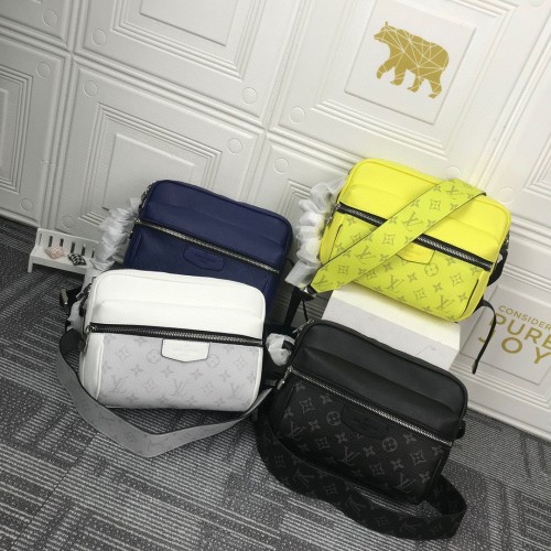 Louis Vuitton Monogram Eclipse originele leren koerierstas 30233