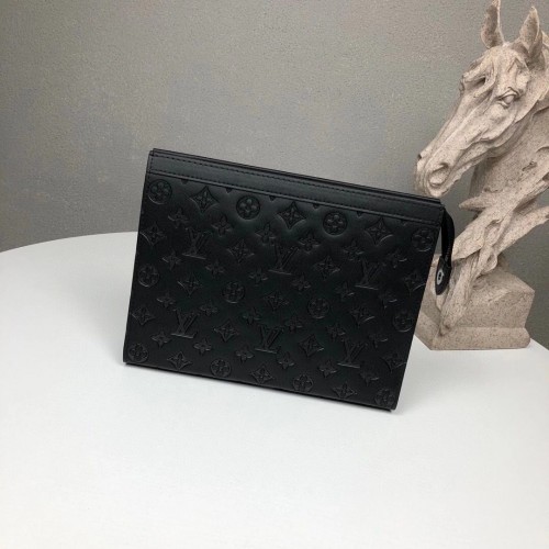 Louis Vuitton Monogram Eclipse POCHETTE VOYAGE MM M61692 Zwart