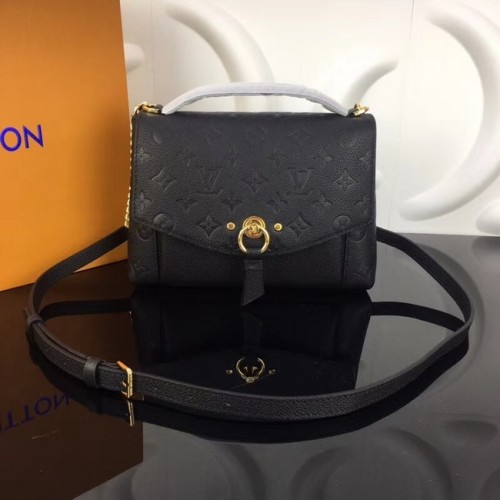 Louis Vuitton Monogram Empreinte BLANCHE BB M43781 zwart