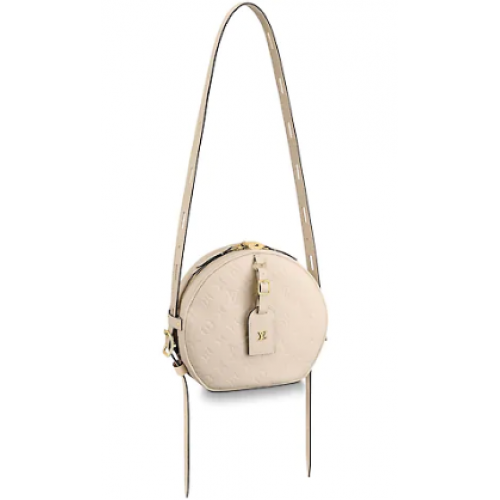 Louis Vuitton Monogram Empreinte SOFT HAT BOX M45276 ivoor