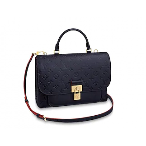 Louis Vuitton Monogram Empreinte Tas MARIGNAN M44545 Marine Rood