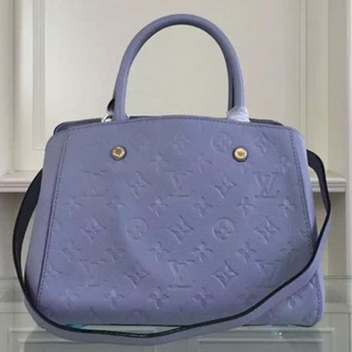 Louis Vuitton Monogram Empreinte MONTAIGNE BB Tas M50665 Lavendel